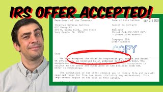 Example IRS Offer in Compromise Case that got accepted   2022
