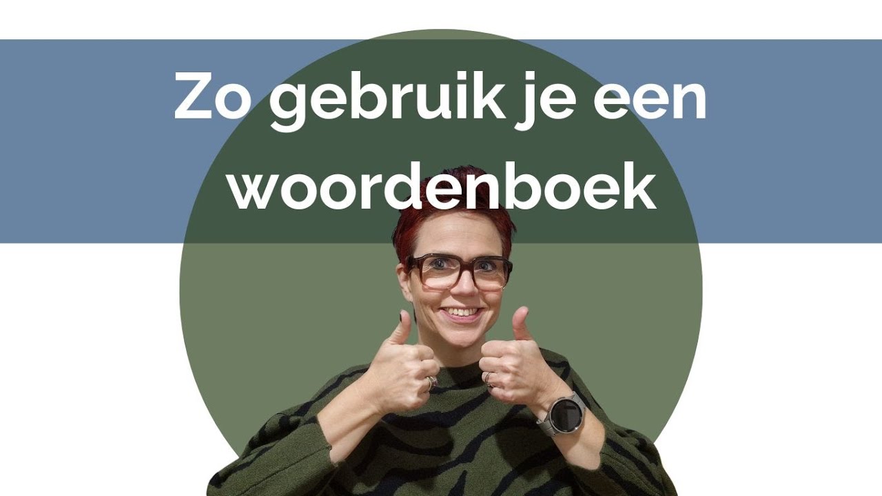 Examentip Engels: Snel en Effectief Woorden Opzoeken - YouTube