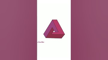 the impossible triangle made on iPad using procreate. #shortsviral #viralvideo #shorts #viralshorts