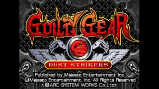 Guilty Gear: Dust Strikers(NDS) - Full Arcade Mode Playthrough as Baiken