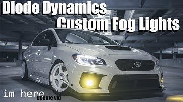 2018 Subaru WRX Diode Dynamics SS3 Pods Custom