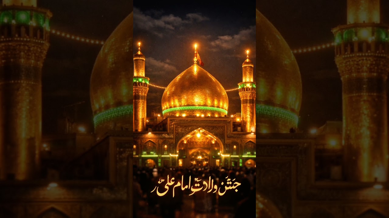 The light of Ali (A.S) illuminates every heart ✨Celebrating the birth of Imam Ali (A.S)