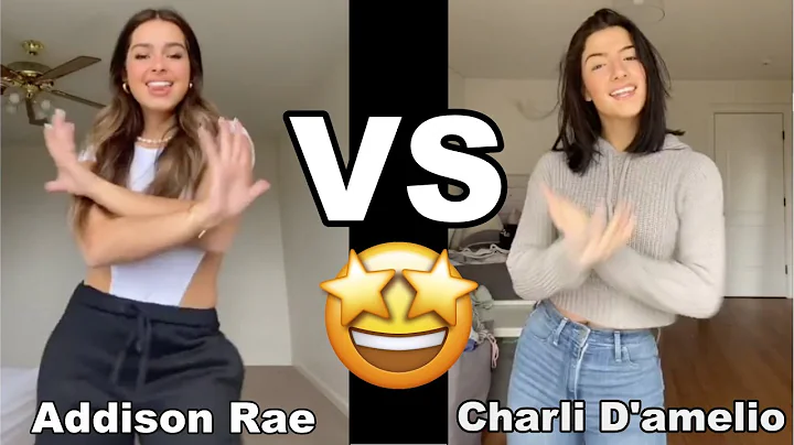 Charli D'amelio VS Addison Rae April 2020 Dance Co...