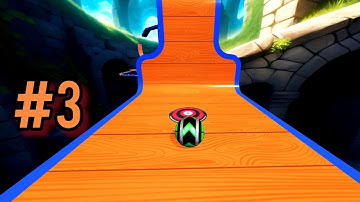 Sky Rolling Ball 3D Gameplay SpeedRun Level 52