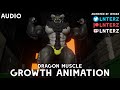 Weredragon muscle growth animation short version