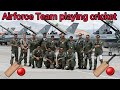 Indian Airforce Team playing Cricket / vlog /Tpm villagers