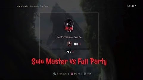 UC4: Ranked TDM Solo vs Full party "S Rank" 100 points