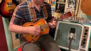 1960s Framus 6/47G Graciella electric 4-string mandolin conversion