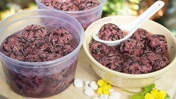 CÁCH LÀM CƠM RƯỢU THAN (NẾP CẨM) MỀM TAN THƠM NỒNG DỄ THÀNH CÔNG - CKK