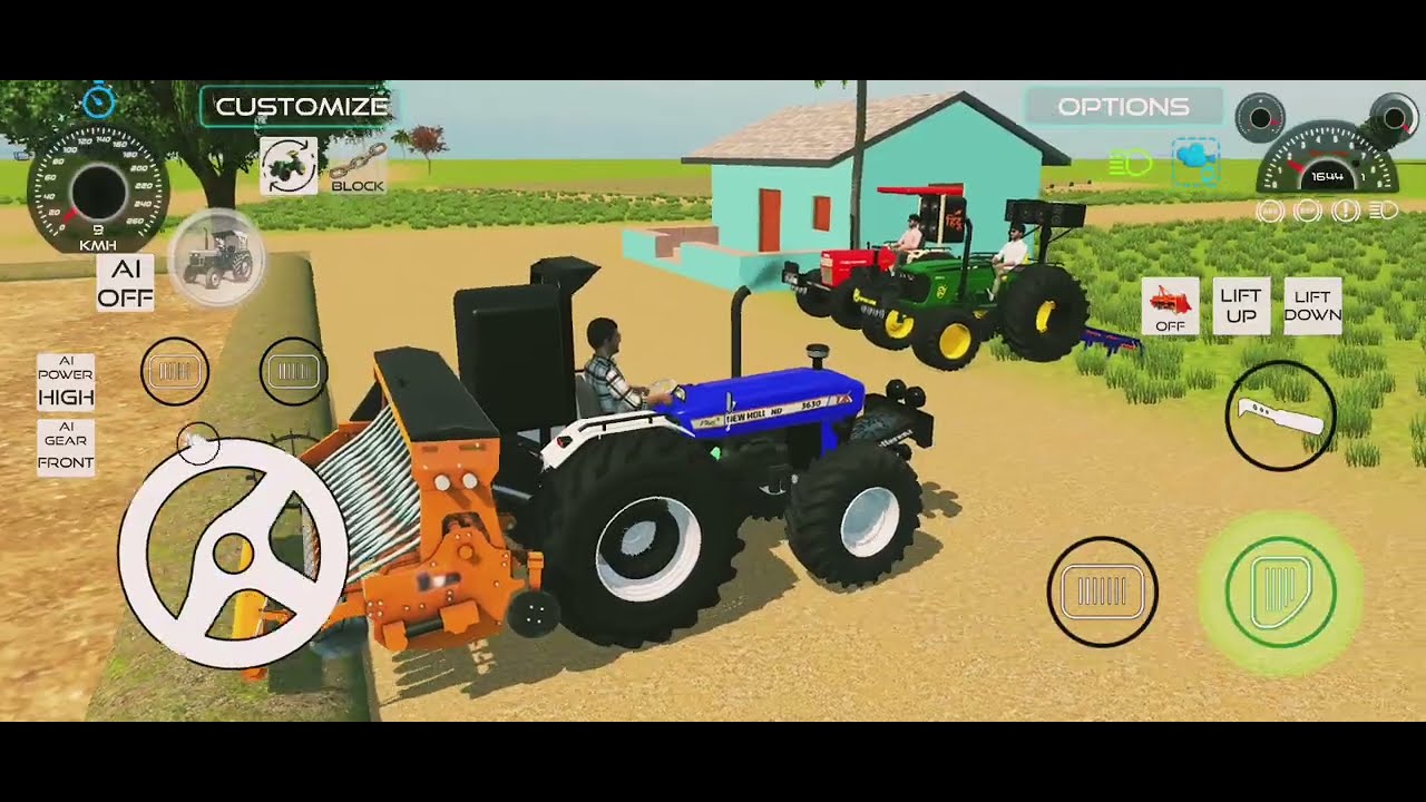 Swaraj 855 vs John Deere vs New Holland 4×4 | खेत की जबरदस्त जुताई | Power Test