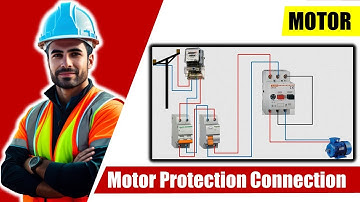Connection of the MPCB Motor Protection Circuit Breaker with the Motor | motor protection