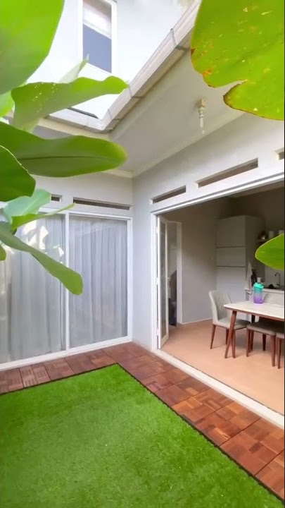 Rumah idaman - Inspirasi taman minimalis untuk rumah dengan lahan dan budget terbatas nih! Kala