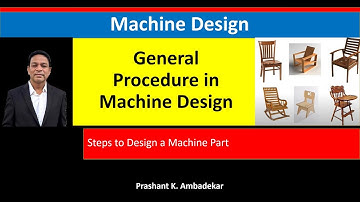 General Procedure in Machine Design | Step-by-Step Process | Simple Explanation 🔍⚙️