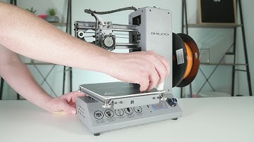 Bed Adhesion Tips - Balco Model Maker 3D Printer - HE170703