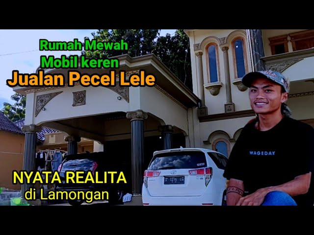 KAMPUNG TAJIR PECEL LELE!!VIRAL  Miliarder Rumah Mewah Mobil Keren Dusun Slegreng  Lamongan Jatim. class=