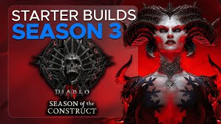 Starter Builds For Season Of The Construct - Diablo 4