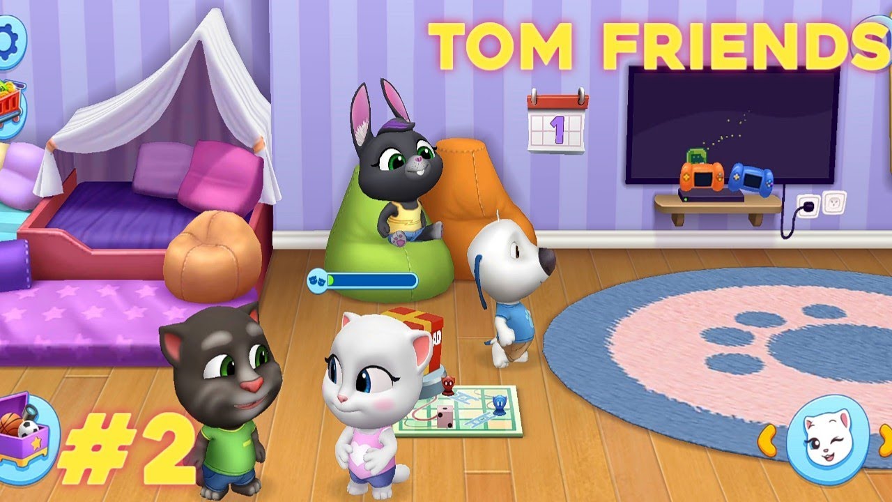 TOM FRIENDS GAME 2 MY TALKING TOM FRIENDS YouTube