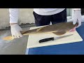 Fillet a Guitarfish- how to fillet a Shovelnose Guitarfish or Shovelnose shark