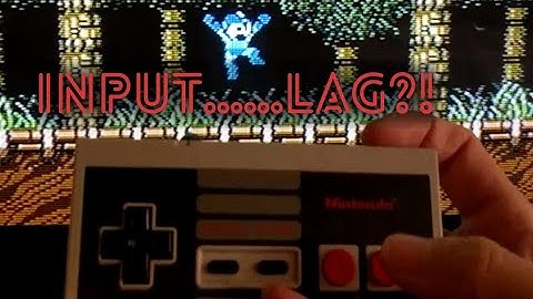Input Lag Comparison (NES classic, NES, Jnes)