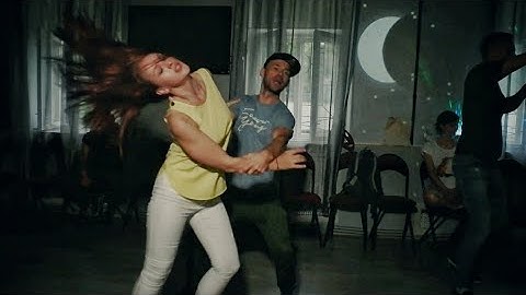 RZC2019 preparty. Maxim Chistokletov and Evgeniya Mokina. Zouk improvisation.