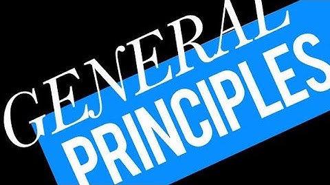 General principles of an audit ( topic 3 Auditing @NAISHAACADEMY )
