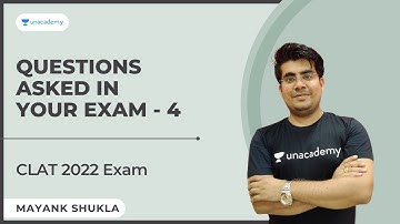 Questions Asked in Your Exam - 4 | Quantitative Techniques | CLAT 2022 | Mayank Shukla