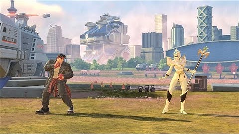 Ryu vs Udonna (Hardest AI) - Power Rangers: Battle for the Grid