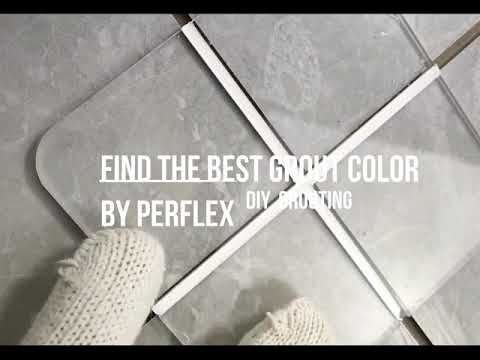 How to choose tile grout colors easily and grout it by DIY, here give you answers.