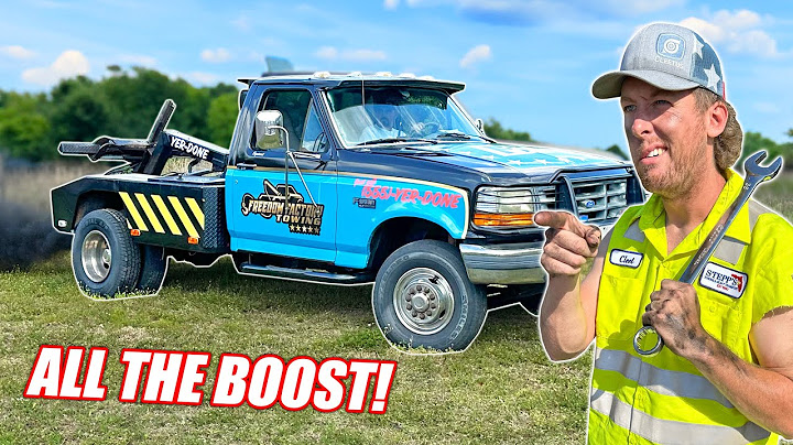 We TRIPLED The Horsepower On Our Tow Truck!!! (RIP Driveshaft)