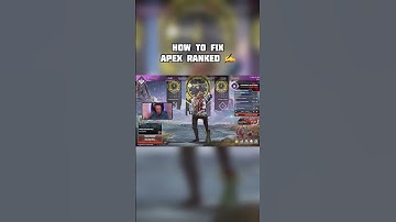 How to fix apex legends ranked #apexlegends #apexlegendsranked #gaming