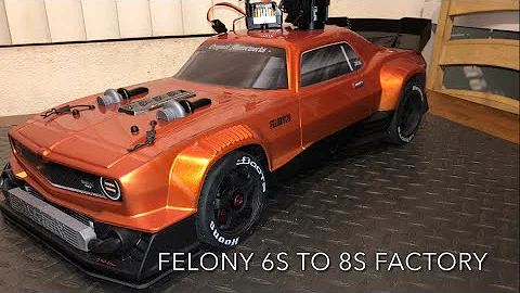 Arrma Felony 8s RTR If Arrma where to build it (or did they already ? )felony 6s to 8s factory conv.