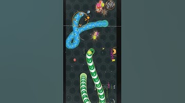 "King Worm: The Epic Troll of Wormate.io! 👑🐛" #wormate #wormszone #snakeio #shorts #troll