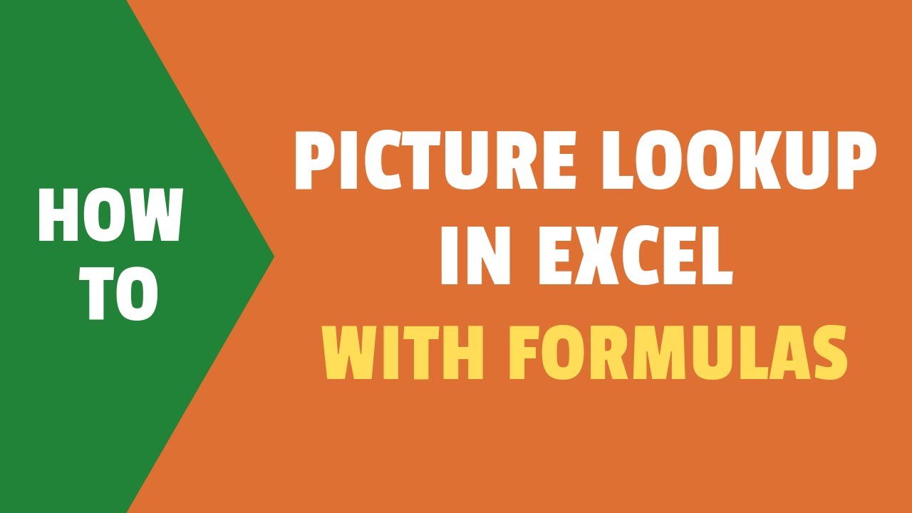 Picture Lookup In Excel Using Named Ranges