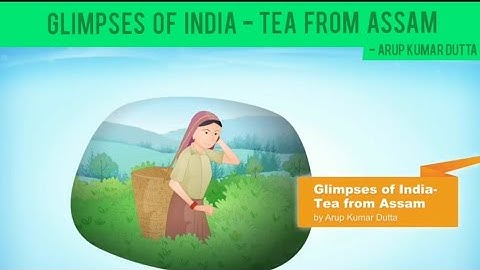 Glimpses Of India - Tea From Assam By Arup Kumar Dutta (First Flight - X)