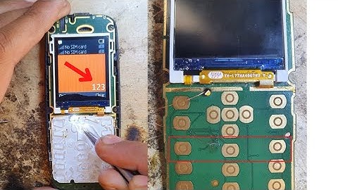 Nokia ta 1174 keypad 123 not working | nokia 105  123 and ok not warking | buttan ways