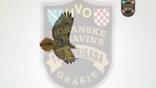 Video thumbnail of "JASTREBOVI - MATIĆI [RATNA PJESMA HVO 106 BRIGADE ORAŠJE]"