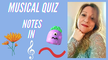 MUSIC THEORY QUIZ ANSWERS AND EXPLANATION : NOTES IN TREBLE CLEF