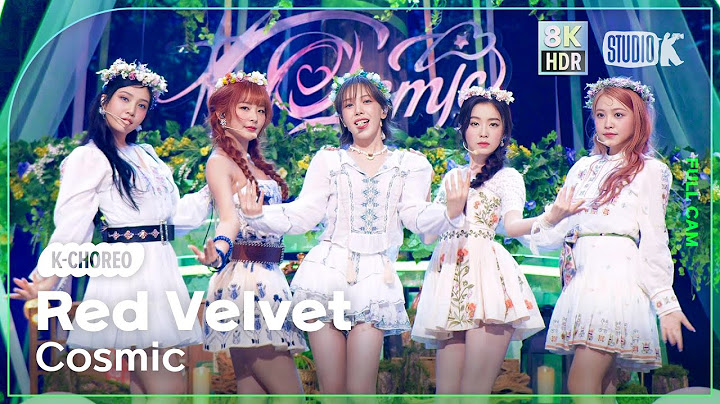 [K-Choreo 8K HDR] 레드벨벳 직캠 'Cosmic' (Red Velvet Choreography) 🎧공간음향.Ver @MusicBank 240628