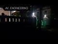 #gatedesign #double sided#led lighting@ fabrication studio