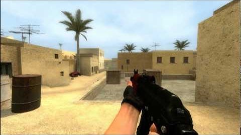 [CSS: AK47]Battlefield 3 AKS-74u imitation