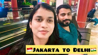 🇮🇩Jakarta to Delhi🇮🇳 | Best Experience with Air India | 20 hours of struggle