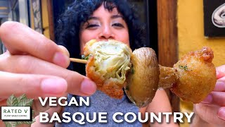 SPANISH BASQUE COUNTRY VEGAN FOOD AND TRAVEL GUIDE | BILBAO, SAN SEBASTIAN | ZARAGOZA, SPAIN