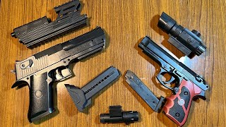Realistic Airsoft Toy Guns - Desert Eagle - Glock-19 - Pellet Spring Weapon Toys