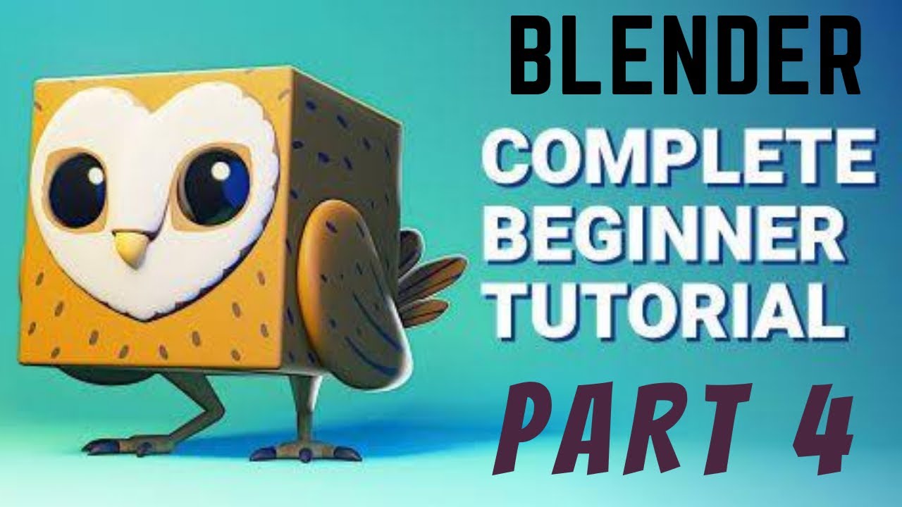 Blender Tutorial For Beginners | Part 4 - YouTube