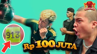 PUKULAN TERKUAT DAPET 100 JUTA ! ft. PARIS BINJAI, KKAJHE