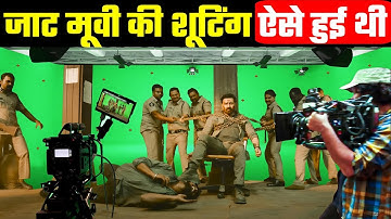 This is how Jaat movie was shot! Jaat Movie Behind the Scenes! Jaat Movie Shooting! Sunny Deol