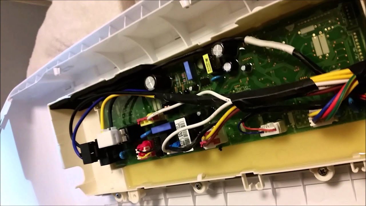  LG  DLE4870W Dryer PCB Control Board Repair YouTube