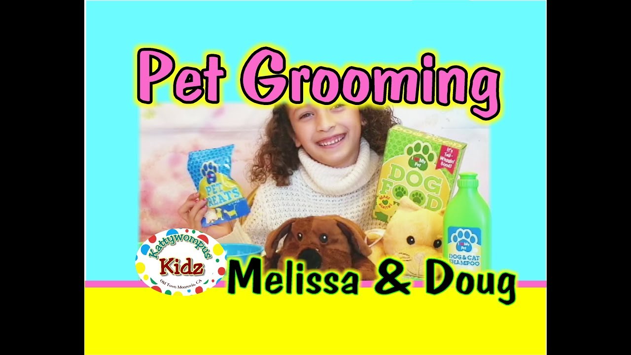 melissa and doug pet grooming