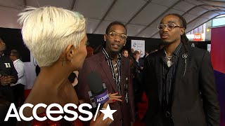 AMAs 2018: Migos' Offset FaceTimes Wife Cardi B & Daughter Kulture 'Every Night' On Tour | Access