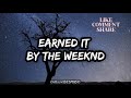 The Weeknd - Earned It | Fifty Shades of Grey (Lyrics)
